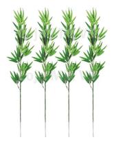 4 Bambu Artificial Bambuzinho 1,05 Planta Decoração Realista