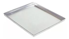 4 Bandeja Assadeira Lisa 58x70 Baronesa Pão Doce Aluminio