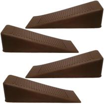 4 Batedores Calço para Porta Simples de Borracha 4 Batedores Calço para Porta Simples de Borracha