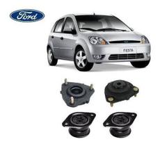 4 Batente Amortecedor Dianteiro Traseiro Ford Fiesta 2002 2003 2004