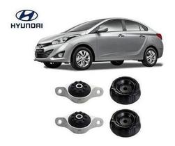 4 Batente Amortecedor Dianteiro Traseiro Hyundai Hb20s 2012 2013 2014 2015 2016