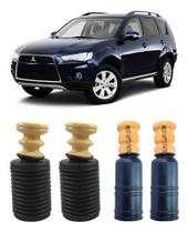4 Batente Coifa Dianteiro + Traseiro Outlander 2007 A 2012 4 Batente Coifa Dianteiro + Traseiro Outlander 2007 A 2012