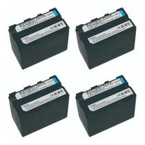 4 bateria Np-F970 Para Iluminadores De Led e camera F970 970 nao serve pra filmador