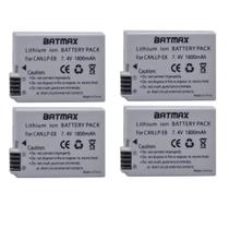 4 Baterias Batmax Lp-e8 Para Canon T2i, T3i, T4i, T5i, X4, X5