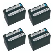 4 baterias Np-f970 P/ Iluminadores De Led F960/970 t