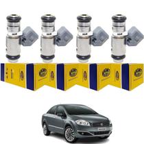 4 Bico Injetor Fiat Linea 1.9 16V 2009 a 2011 IWP005 Magneti
