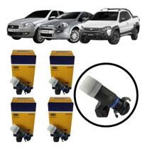 4 Bico Injetor Ipe018 Strada 1.6 16v Etorq 2009 Em Diante 4 Bico Injetor Ipe018 Strada 1.6 16v Etorq 2009 Em Diante