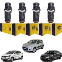 4 Bico Injetores Argo Cronos Uno 2016 a 2019 IPE075 Magneti