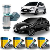 4 Bicos Injetor de Combustível Punto / Bravo 1.4 Flex 2007 a 2017 Magneti Marelli - IWP220 4 Bicos Injetor de Combustível Punto / Bravo 1.4 Flex 2007 a 2017 Magneti Marelli - IWP220