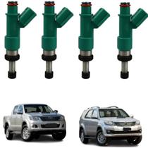 4 Bicos Injetor Hilux 2.7 Flex 2012 a 2021 Denso 232500C040