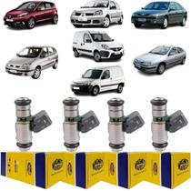 4 Bicos Injetor Megane Laguna Clio Scenic Partner 1.6 IWP042
