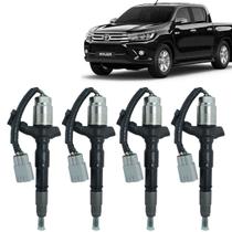 4 bicos injetores chicote hilux swa 3.0 13 a 16 2367030270