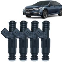4 bicos injetores civic 2.0 16v flex 2017 a 2020 0280157170