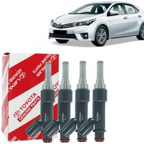 4 bicos injetores corolla 2.0 16v 2006 a 2014 2325037030