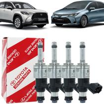 4 bicos injetores corolla cross xei 2.0 flex 2020 2325024010 4 bicos injetores corolla cross xei 2.0 flex 2020 2325024010