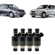 4 bicos injetores corsa wind wagon sedan até 2000 17124782