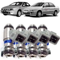 4 Bicos Injetores Fiat Marea Brava 1.8 16V Gasolina Iwp006