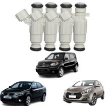4 Bicos Injetores Hyundai Hb20 1.6 16V Kia Cerato Soul Bosch
