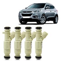 4 bicos injetores hyundai tucson ix35 kia cerato 353102g100