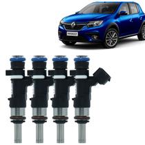 4 bicos injetores kwid logan sandero 1.0 17 a 23 0280158683