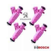 4 Bicos Injetores Peugeot Hoggar 1.4 8V Flex Bosch