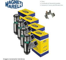 4 Bicos Injetores Peugeot Partner 1.8 16V 1999 a 2015 IWP042