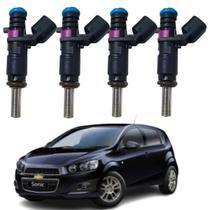 4 Bicos Injetores Sonic 1.6 16V 2012 a 2014 Siemens Deka