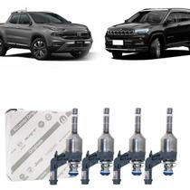 4 bicos injetores toro pulse renegade compass turbo 463380