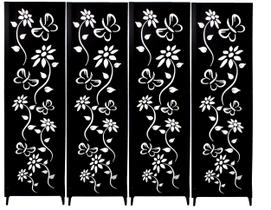 4 Biombo Pintado Reto Com Pés Folha Painel Mdf Divisor Divisória Separador De Ambiente Branco Ou Preto Vários Modelos 4 Biombo Pintado Reto Com Pés Folha Painel Mdf Divisor Divisória Separador De Ambiente Branco Ou Preto Vários Modelos