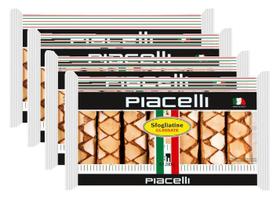 4 Biscoito Piacelli Folhado Sfogliatine Glassate Bonomi 200G