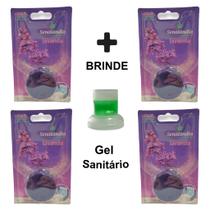 4 Bloco Caixa Acoplada Lavanda Marine Cítrico Detergente Vaso Sanitário 45g Senalândia - Envio Já 4 Bloco Caixa Acoplada Lavanda Marine Cítrico Detergente Vaso Sanitário 45g Senalândia - Envio Já