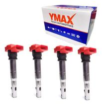 4 Bobina Ignição Jetta Passat Tigguan Audi A3 A4 R8 Original