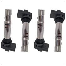 4 Bobinas Ignição Audi Golf Bora Jetta Polo Tiguan 4 Pinos