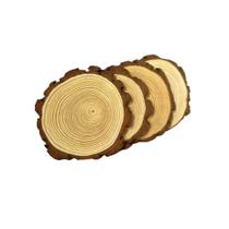 4 Bolachão De Madeira Pinus Importada Pequena Para Decoração 4 Bolachão De Madeira Pinus Importada Pequena Para Decoração