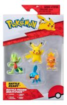 4 Bonecos Pikachu, Torchic, Mudkip, Treecko Pokémon Sunny 4 Bonecos Pikachu, Torchic, Mudkip, Treecko Pokémon Sunny