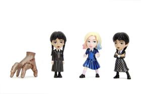 4 Bonecos Wandinha Addams - Metalfigs - Die-Cast - 2,5" (5,0 cm) - Jada Toys 4 Bonecos Wandinha Addams - Metalfigs - Die-Cast - 2,5" (5,0 cm) - Jada Toys