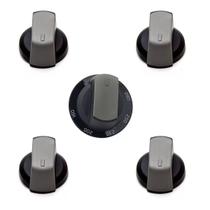 4 Botão Manipulo + Botão Forno Fogão Brastemp BYS4 BFD4 BFS4
