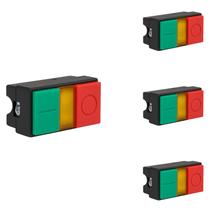 4 Botão Pulsador Duplo Luminoso Steck SLPDL Max Botton 4 Botão Pulsador Duplo Luminoso Steck SLPDL Max Botton