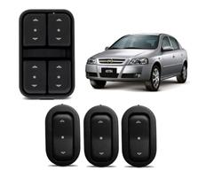 4 Botao Vidro Eletrico Astra 1999 2000 2001 2002 2003 4 port