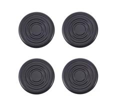 4 Botões Protetor Night Glow Footswitch Pedal Topper preto