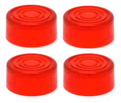 4 Botões Protetor Night Glow Footswitch Pedal Topper red 4 Botões Protetor Night Glow Footswitch Pedal Topper red