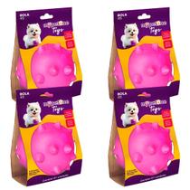 4 Brinquedo Bola Cravo TR 45 Mypetone - Rosa 4 Brinquedo Bola Cravo TR 45 Mypetone - Rosa