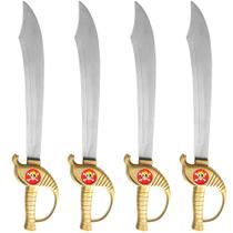 4 Brinquedos Infantil Espada Pirata 57cm Dourada Toy Master 4 Brinquedos Infantil Espada Pirata 57cm Dourada Toy Master