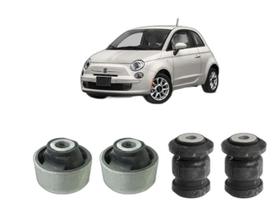 4 Bucha Bandeja Suspensão Dianteira Fiat 500 2007 2008 2009