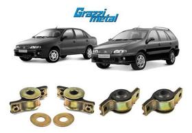 4 Bucha Bandeja Suspensão Dianteira Fiat Marea 1999 2000 01