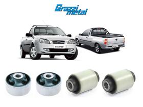 4 Buchas Leque Dianteiro Courier 2007 2008 2009 2010 2011 12