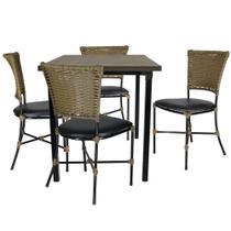 4 Cadeiras Gramado Pequi Jantar Mesa Jogo De Jardim 4 Cadeiras Gramado Pequi Jantar Mesa Jogo De Jardim