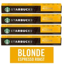 4 CAFÉ Cápsulas BLONDE STARBUCKS Nespresso 10un 4 CAFÉ Cápsulas BLONDE STARBUCKS Nespresso 10un