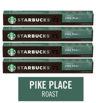 4 CAFÉ Cápsulas PIKE PLACE STARBUCKS Nespresso 10un