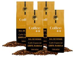 4 CAFÉ Especial em Grãos COFFEE MAIS SUL de MINAS - 250g 4 CAFÉ Especial em Grãos COFFEE MAIS SUL de MINAS - 250g